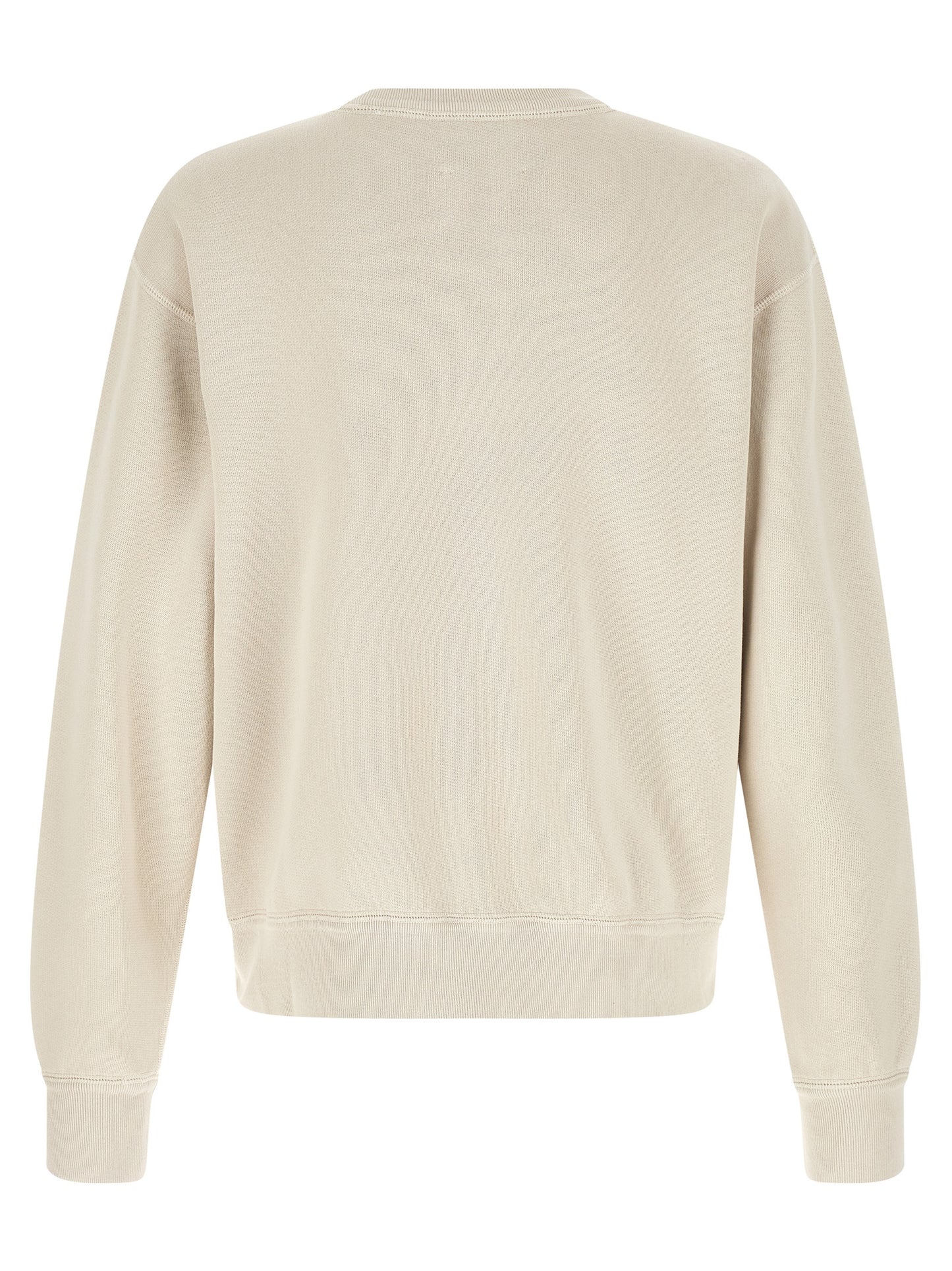 White Cotton Sweatshirt