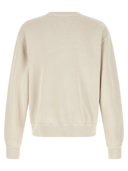 White Cotton Sweatshirt