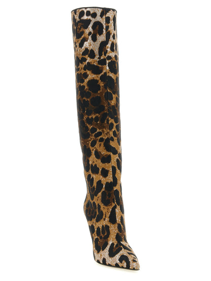 Multicolor Polyester Over The Knee
