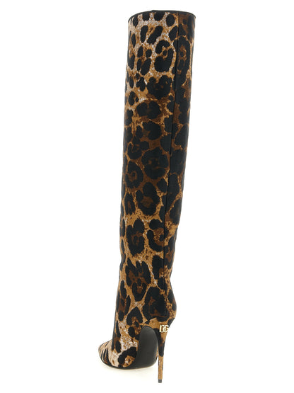 Multicolor Polyester Over The Knee