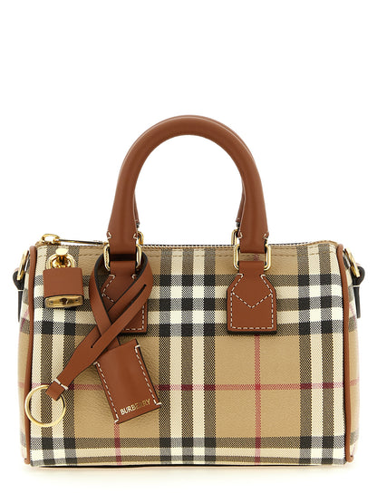 Beige Cotton Handbag