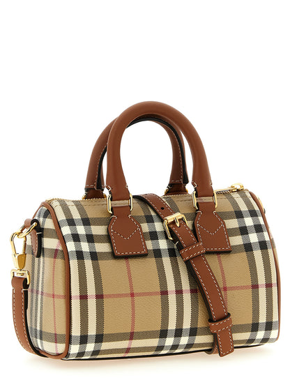 Beige Cotton Handbag