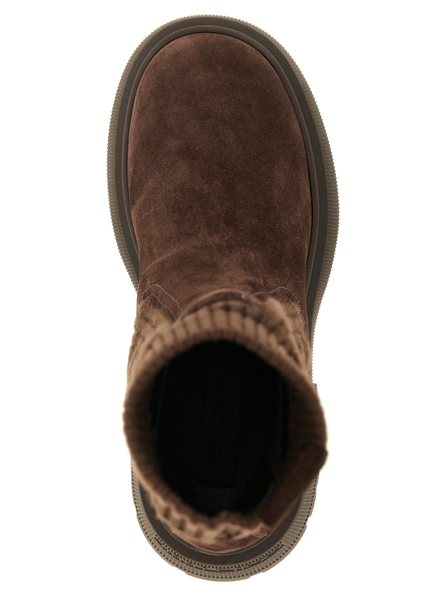 Brown Lamb Leather Ankle Boots