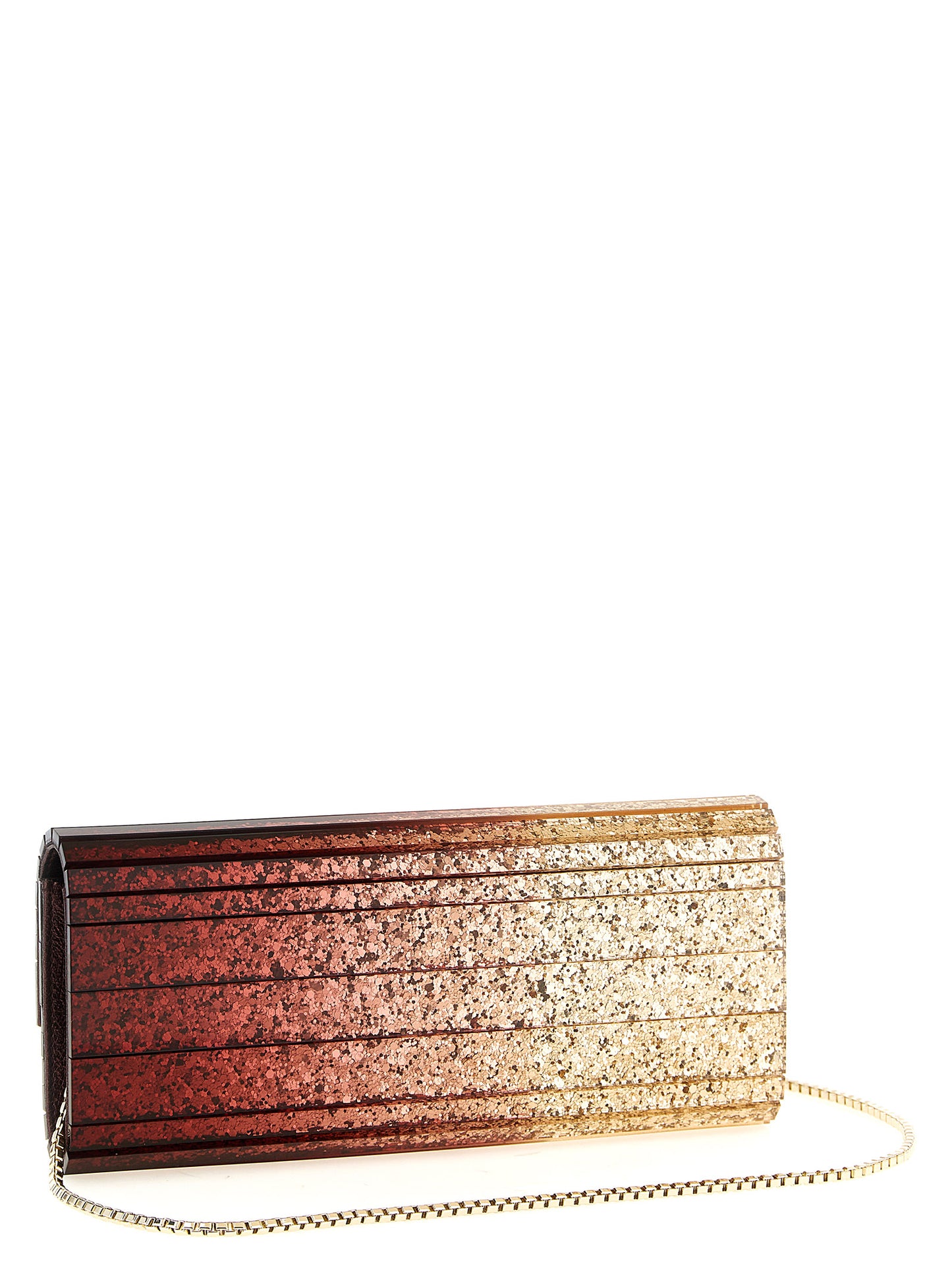 Multicolor Viscose Clutch Bag