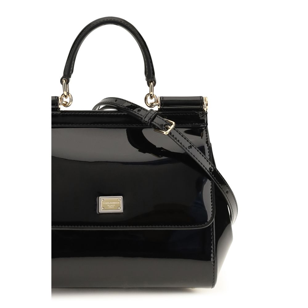 Black Calf Leather Bos Taurus Shoulder Bag