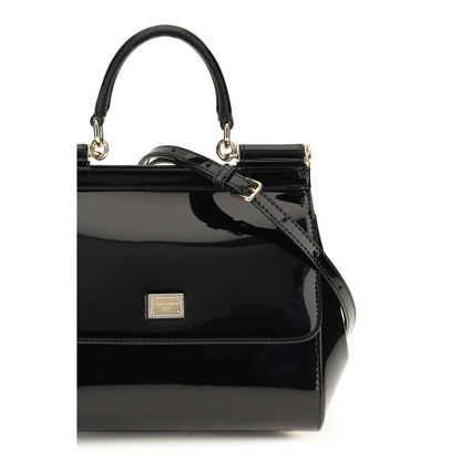 Black Calf Leather Bos Taurus Shoulder Bag