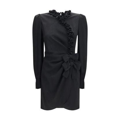 Black Silk Cocktail Dress