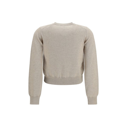 Beige Cotton Cardigan
