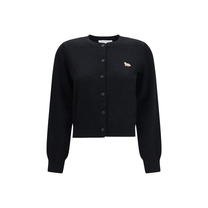 Black Cotton Cardigan