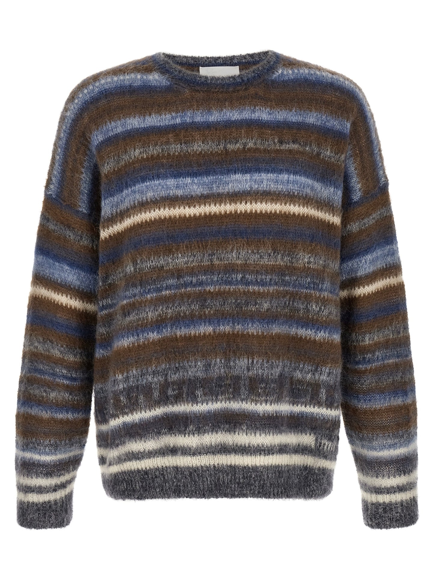 Blue Virgin Wool Cardigan