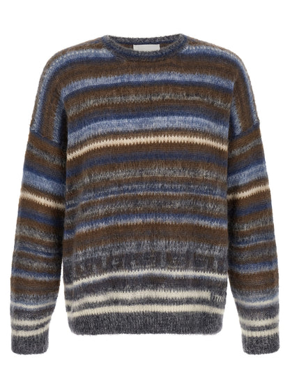 Blue Virgin Wool Cardigan