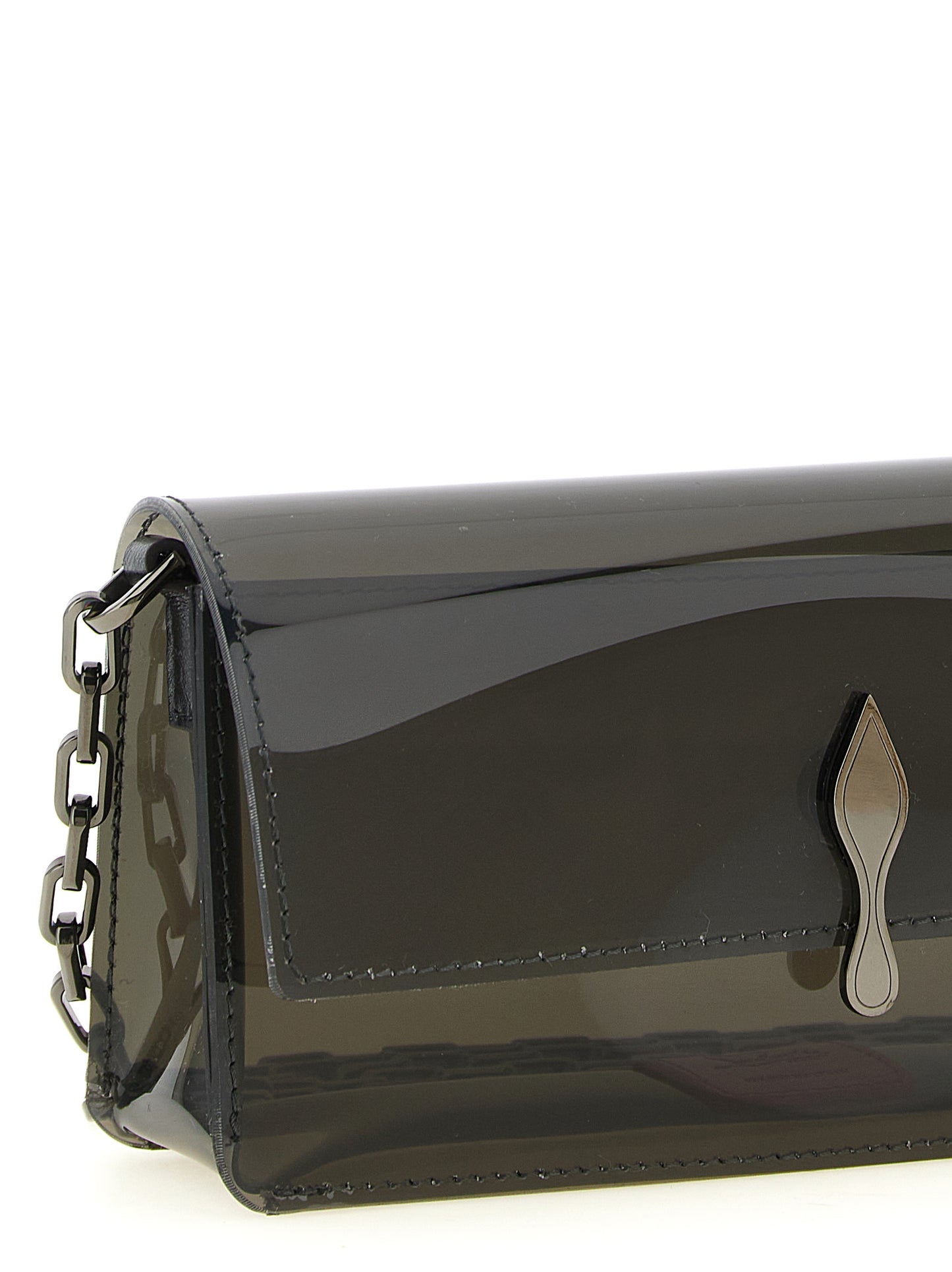 Black Pvc Clutch Bag