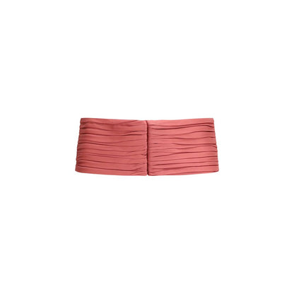 Multicolor Viscose High-Waist Belt