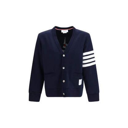 Blue Cotton Cardigan