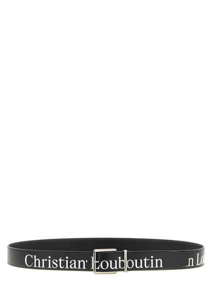 Black Calfskin Regular Belt