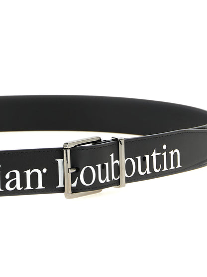 Black Calfskin Regular Belt