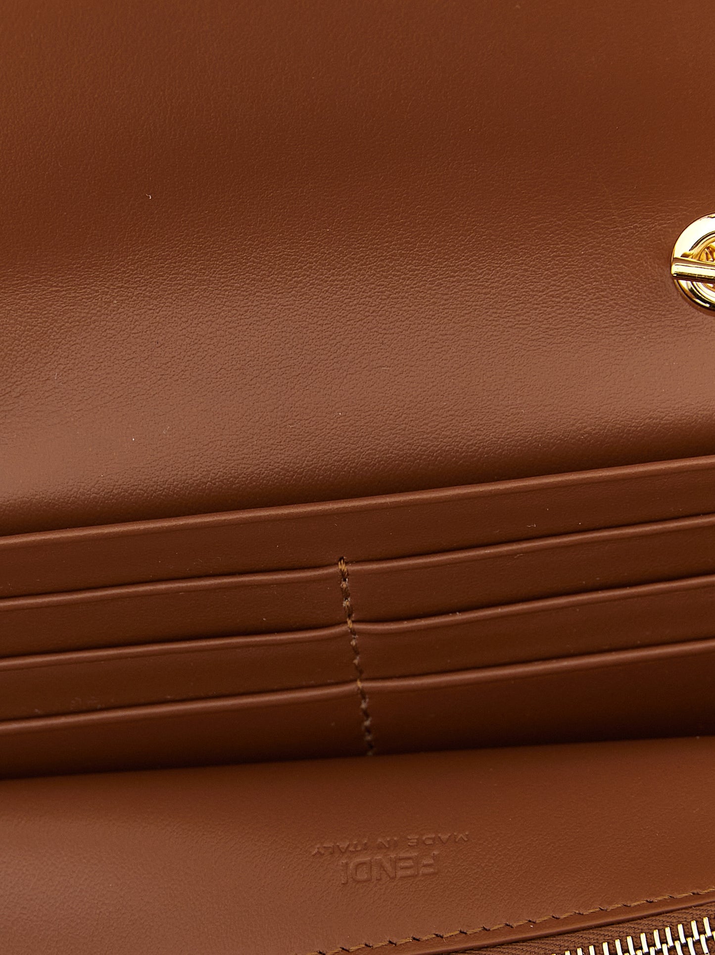 Brown Calfskin Cardholder