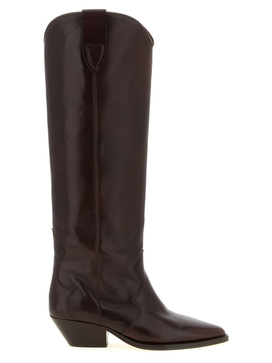 Bordeaux Cowhide Chelsea Boots