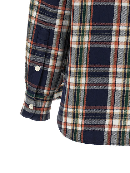 Blue Cotton Blouse