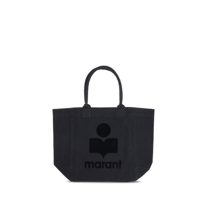 Black Cotton Shoulder Bag