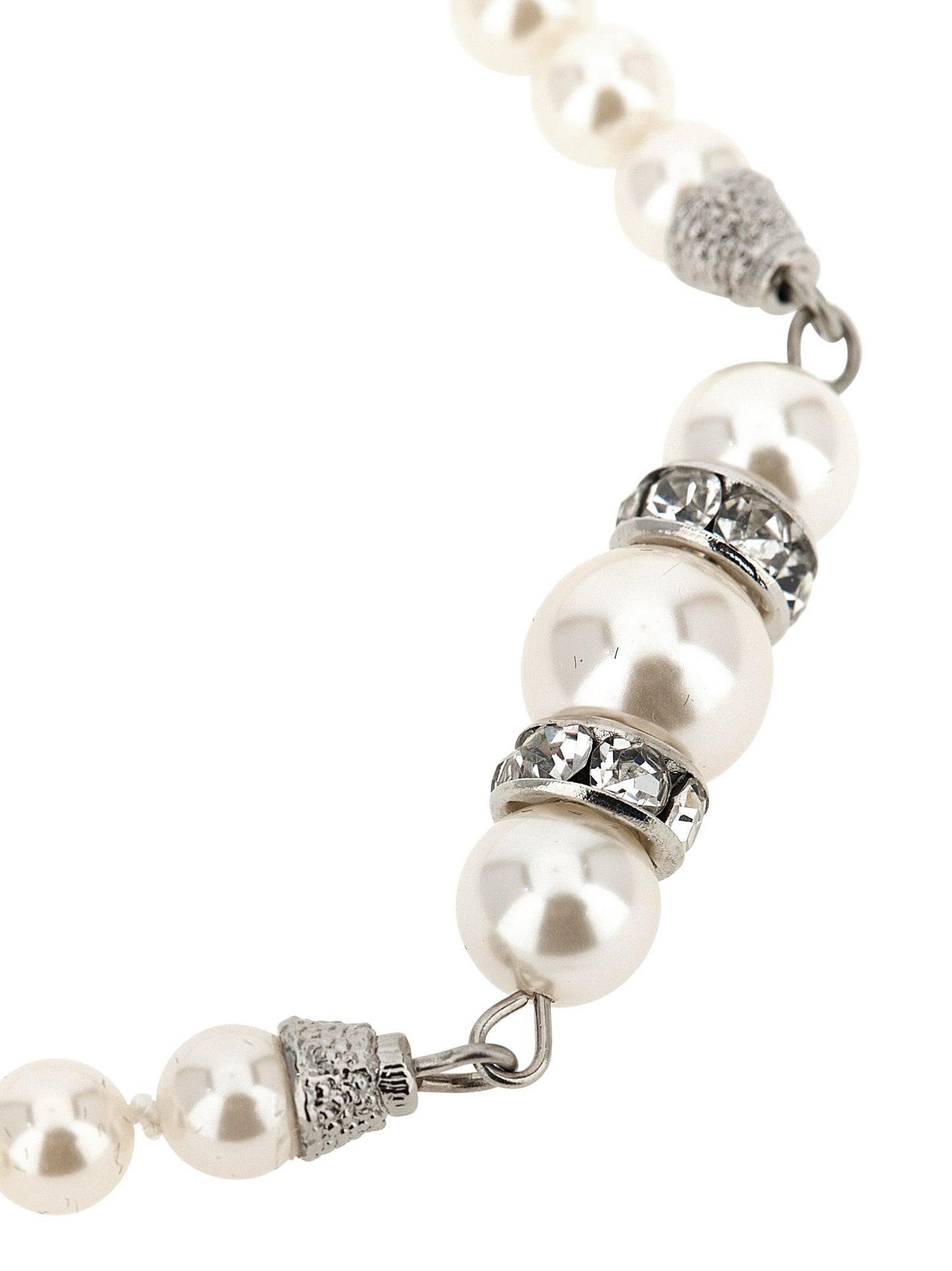 White Glass Necklace