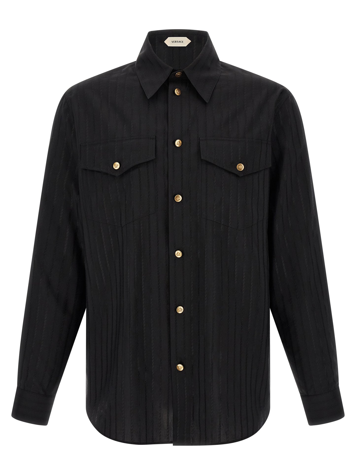 Black Cotton Blouse
