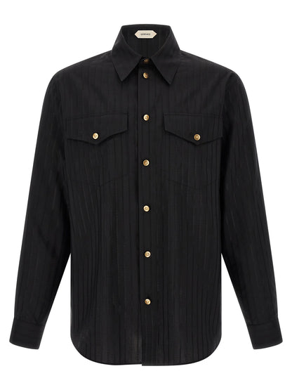 Black Cotton Blouse