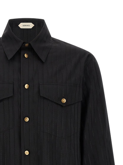 Black Cotton Blouse