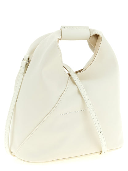 White Polyethylene Crossbody Bag