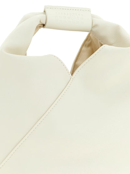 White Polyethylene Crossbody Bag
