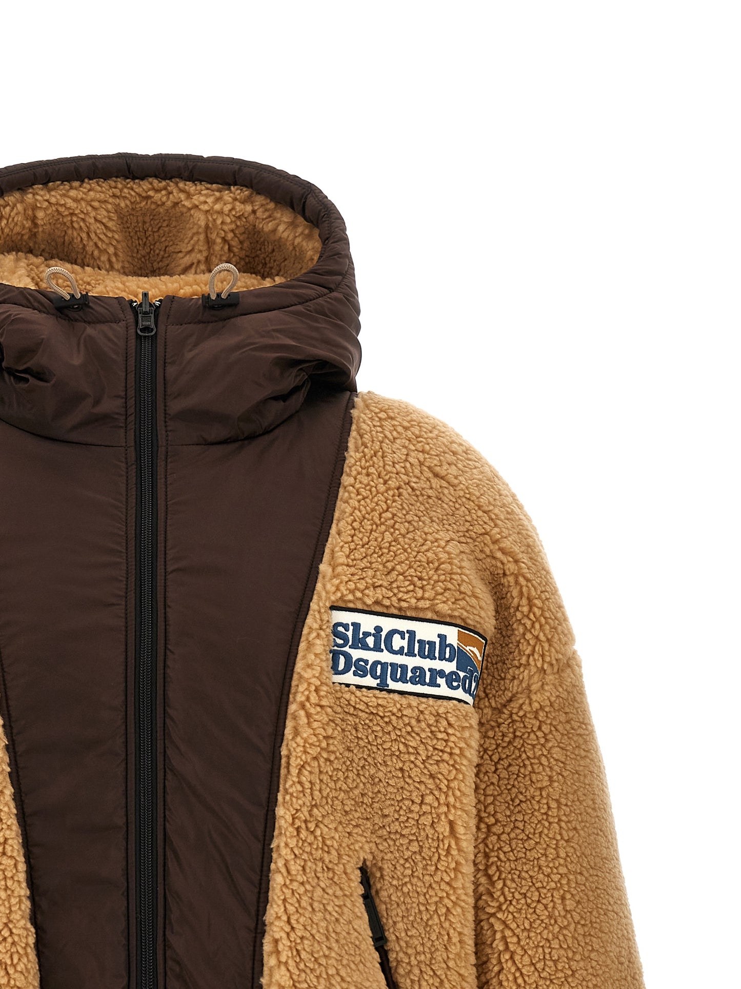 Brown Polyester Bomber
