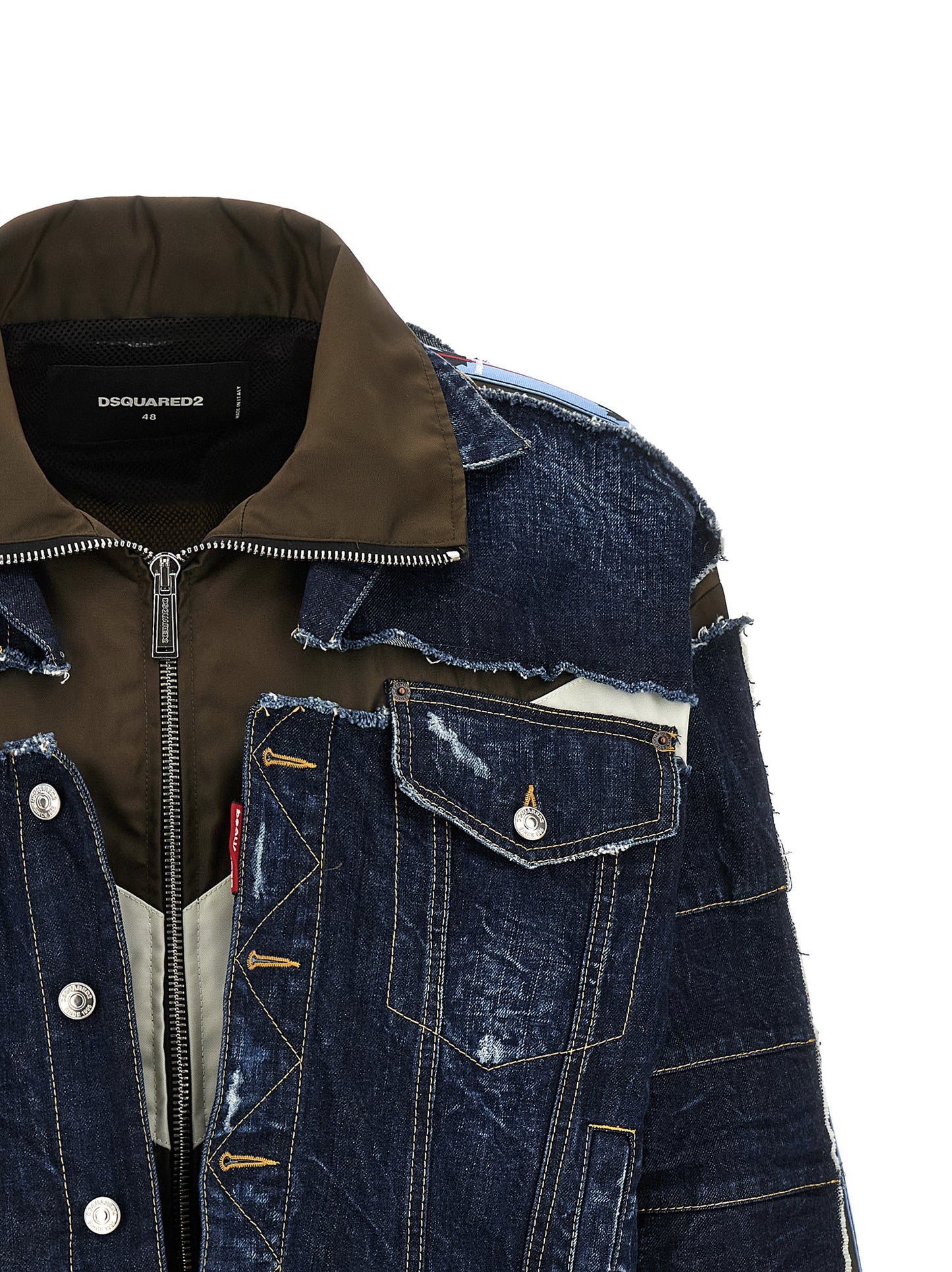 Blue Cotton Denim Jacket