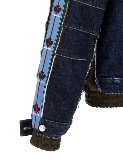 Blue Cotton Denim Jacket