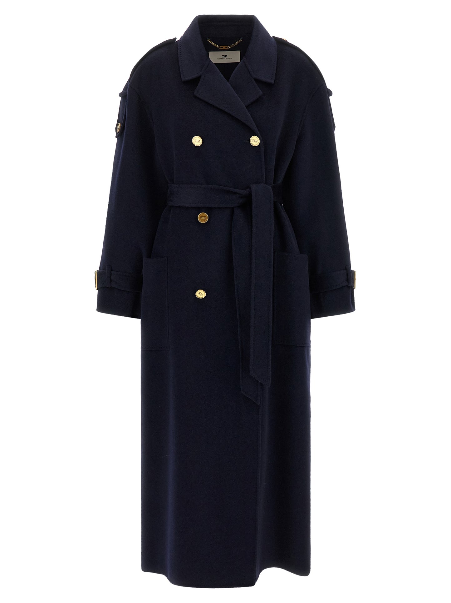 Blue Wool Coat