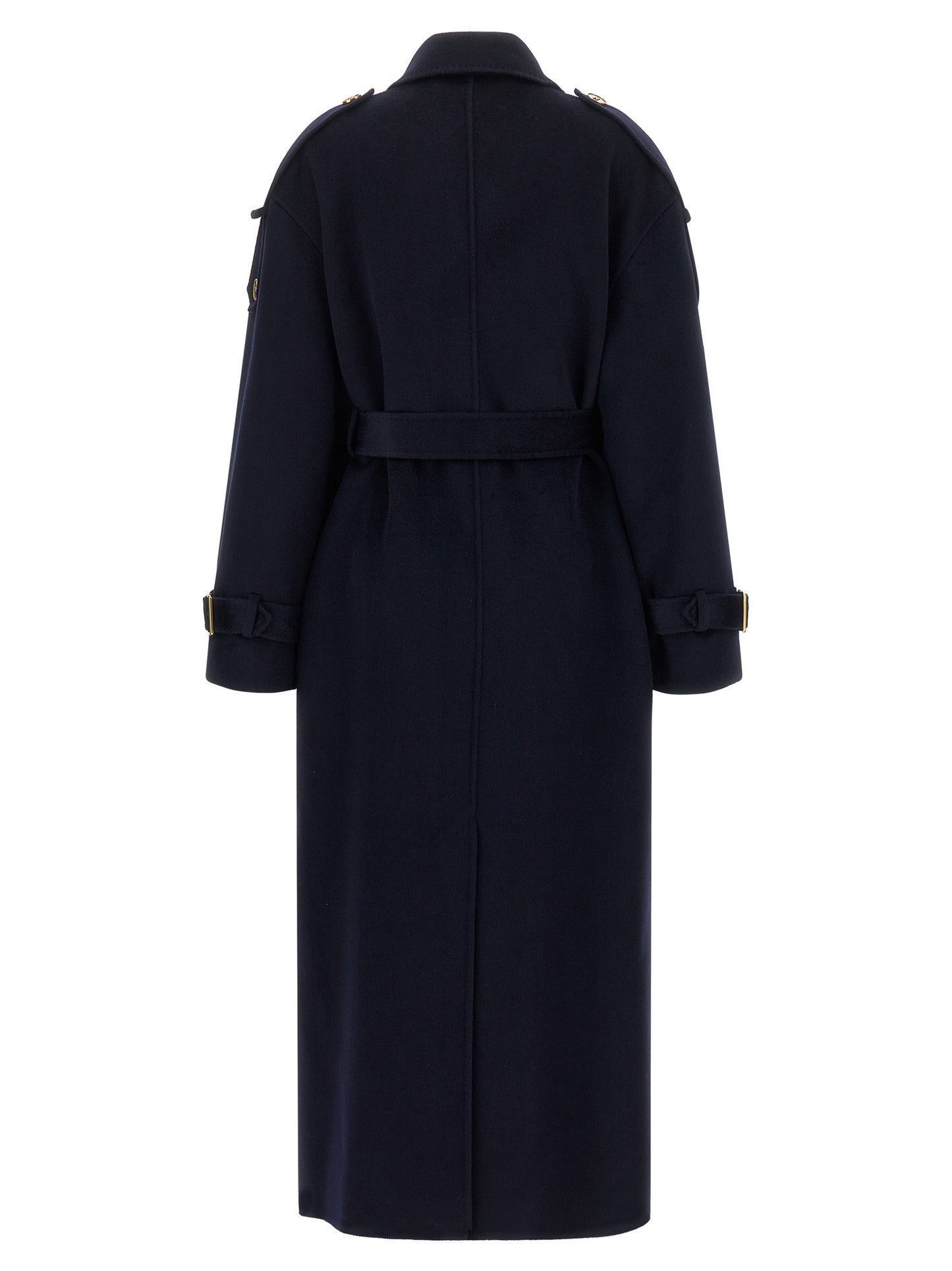 Blue Wool Coat