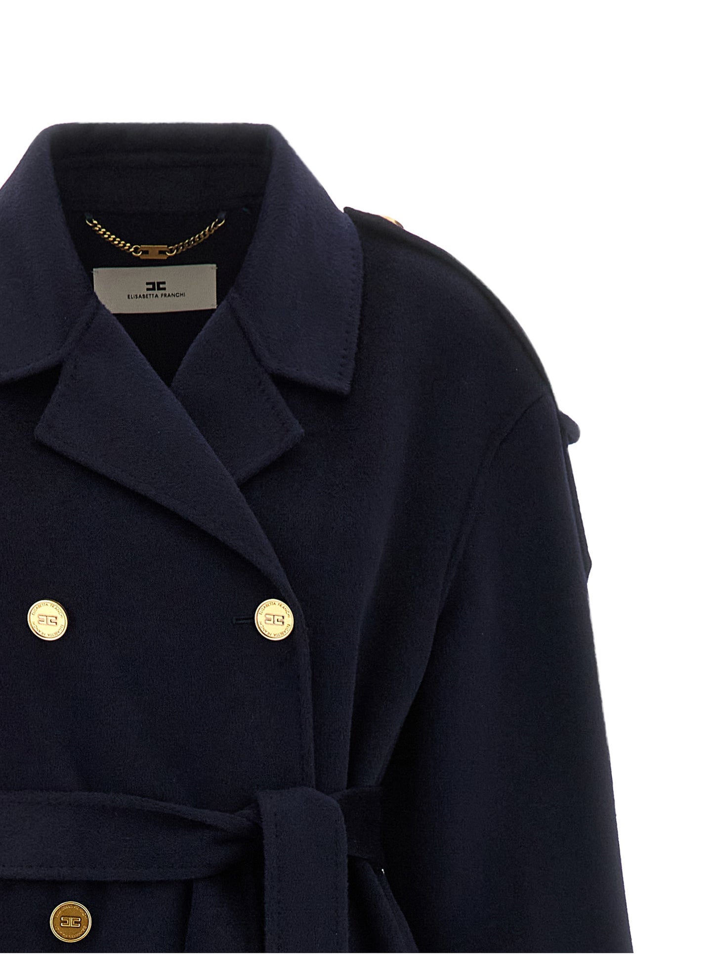 Blue Wool Coat