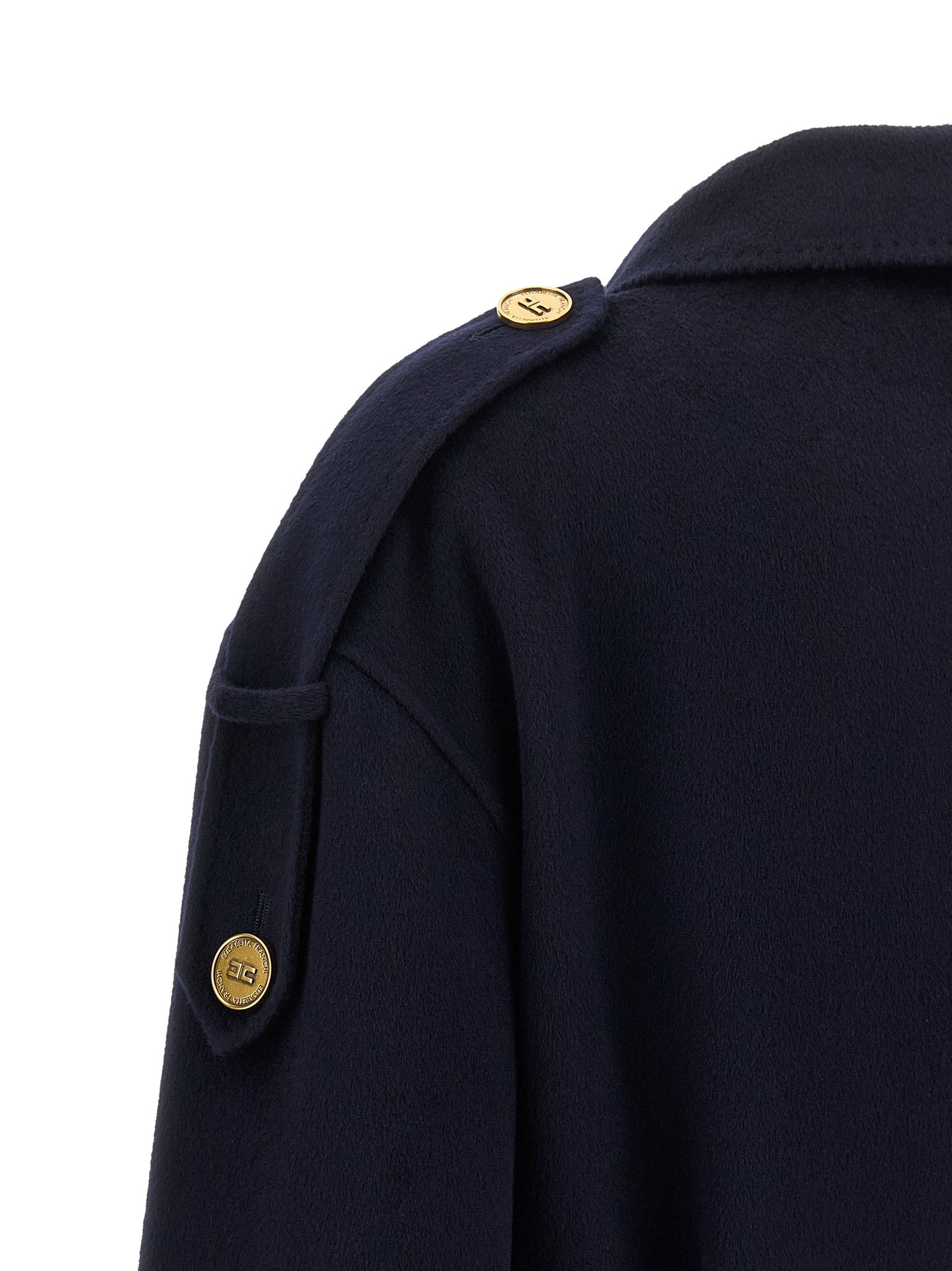Blue Wool Coat