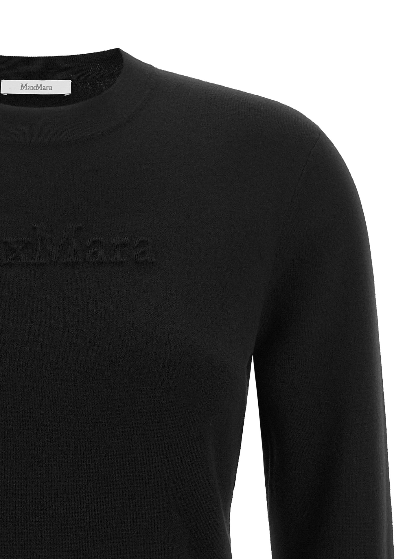 Black Virgin Wool Cardigan