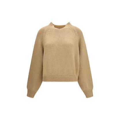 Beige Cashmere Sweater