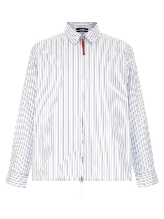 Blue Cotton Blouse
