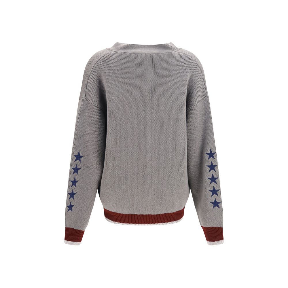 Gray Wool Oves Aries Cardigan