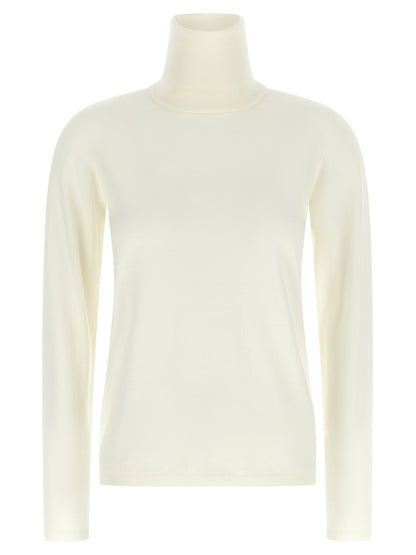 White Virgin Wool Cardigan