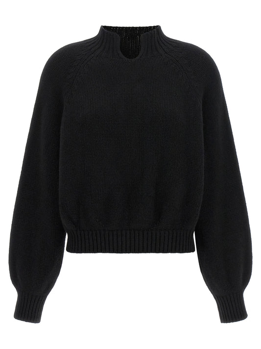 Black Cashmere Cardigan