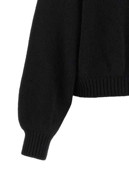Black Cashmere Cardigan