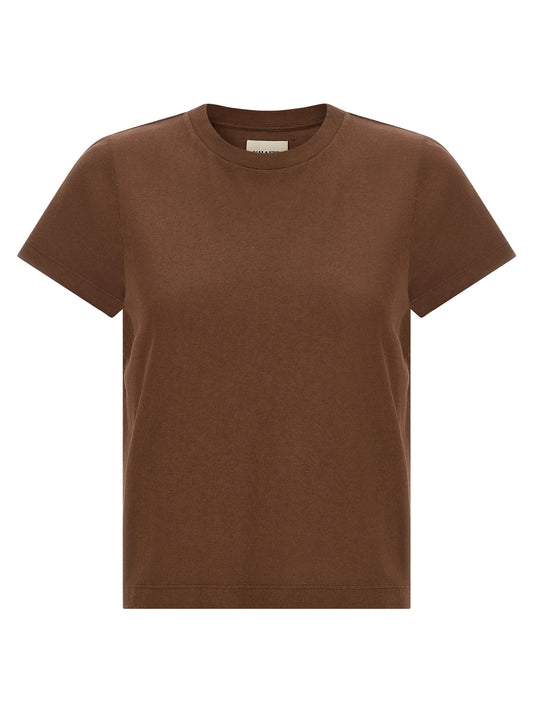 Brown Cotton T-Shirt