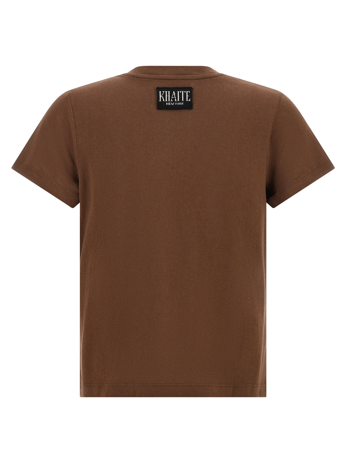 Brown Cotton T-Shirt