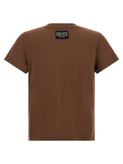 Brown Cotton T-Shirt