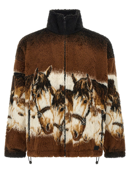 Brown Polyethylene Sweatshirt