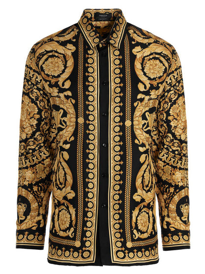 Gold Silk Blouse