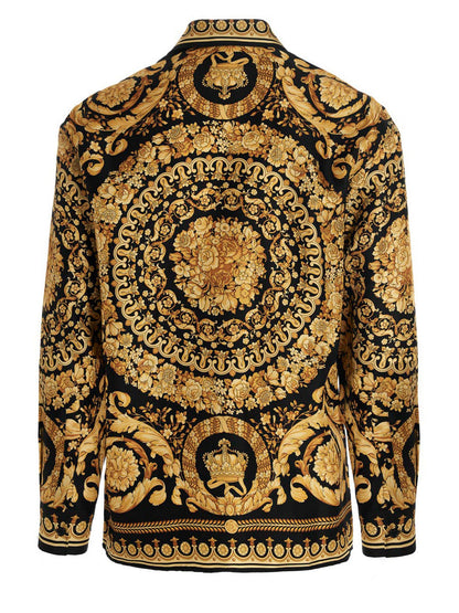 Gold Silk Blouse